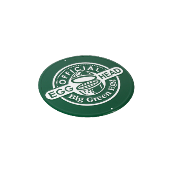 Texttafel rund grün / Round Green Sign – Official EGGhead