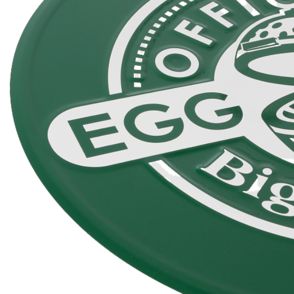 Texttafel rund grün / Round Green Sign – Official EGGhead