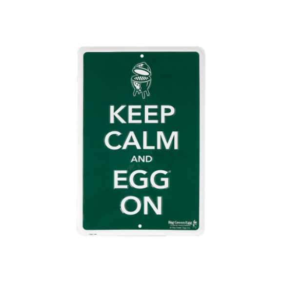 Texttafel grün – Keep Calm And EGG On