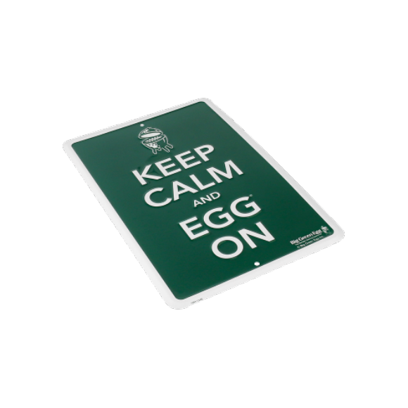 Texttafel grün – Keep Calm And EGG On
